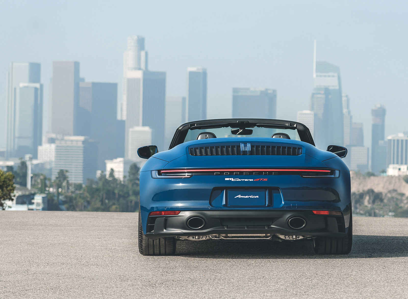 2023 Porsche 911 Carrera GTS Cabriolet America Rear Wallpapers (3)
