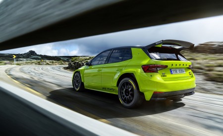 2023 Skoda Fabia RS Rally2 Rear Three-Quarter Wallpapers  450x275 (6)