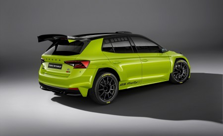 2023 Skoda Fabia RS Rally2 Rear Three-Quarter Wallpapers 450x275 (16)