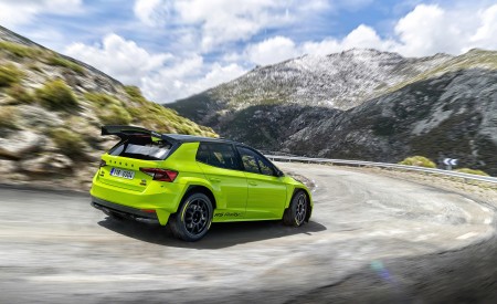 2023 Skoda Fabia RS Rally2 Rear Three-Quarter Wallpapers  450x275 (8)