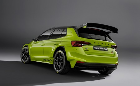 2023 Skoda Fabia RS Rally2 Rear Three-Quarter Wallpapers  450x275 (18)