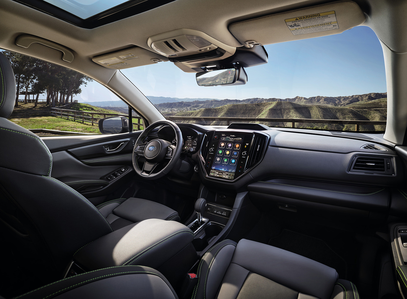 2023 Subaru Ascent Interior Wallpapers (9)