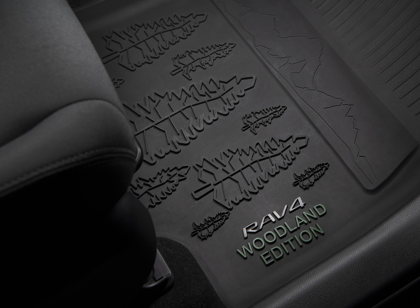 2023 Toyota RAV4 Hybrid Woodland Edition Interior Floor Mat Wallpapers (9)