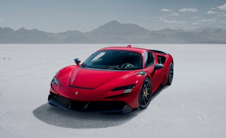 2022 Ferrari SF90 Stradale by Novitec Front Three-Quarter Wallpapers 450x275 (8)