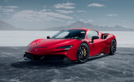 2022 Ferrari SF90 Stradale by Novitec Front Three-Quarter Wallpapers 450x275 (5)