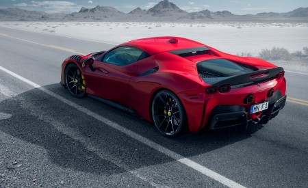 2022 Ferrari SF90 Stradale by Novitec Rear Three-Quarter Wallpapers 450x275 (2)