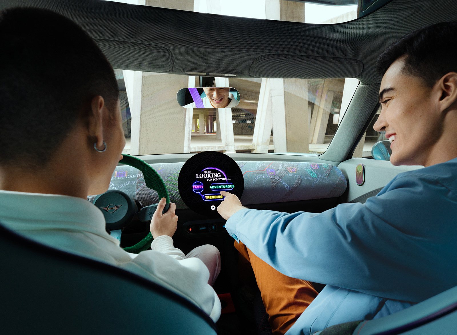 2022 MINI Aceman Concept Interior Cockpit Wallpapers (13)