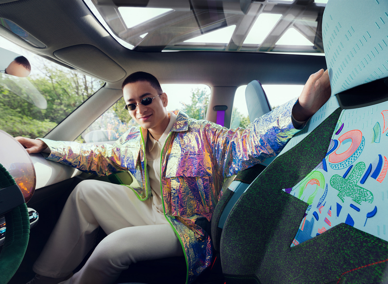 2022 MINI Aceman Concept Interior Wallpapers (12)