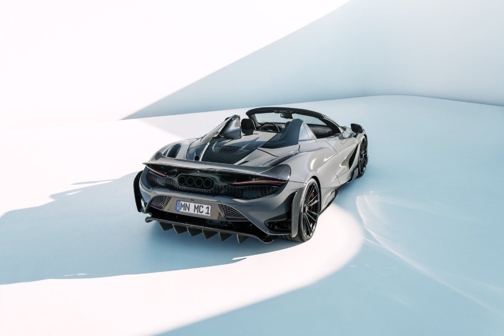 2022 McLaren 765LT Spider by Novitec Rear Three-Quarter Wallpapers (7)