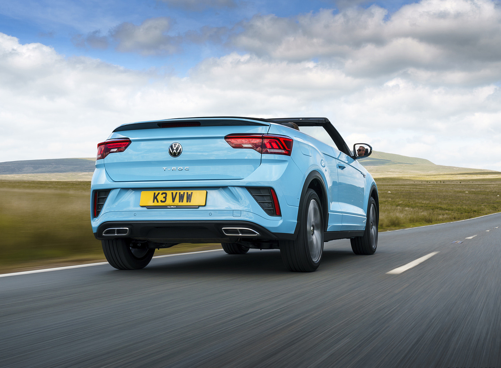 2022 Volkswagen T-Roc Cabriolet (UK-Spec) Rear Wallpapers (12)