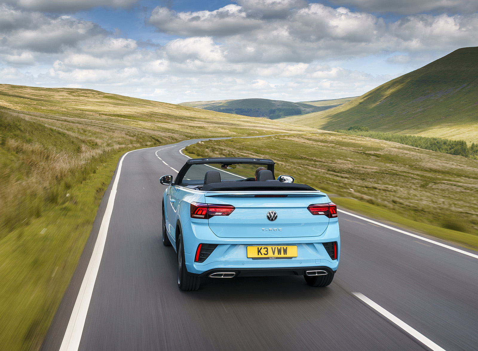 2022 Volkswagen T-Roc Cabriolet (UK-Spec) Rear Wallpapers (13)