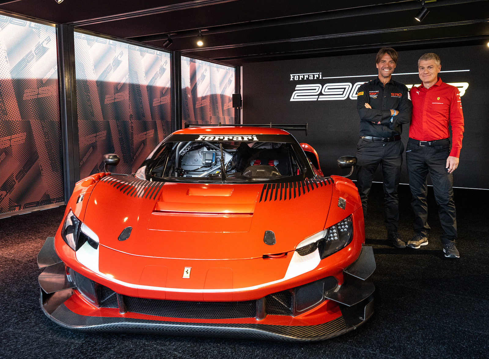 2023 Ferrari 296 GT3 Presentation Wallpapers (13)