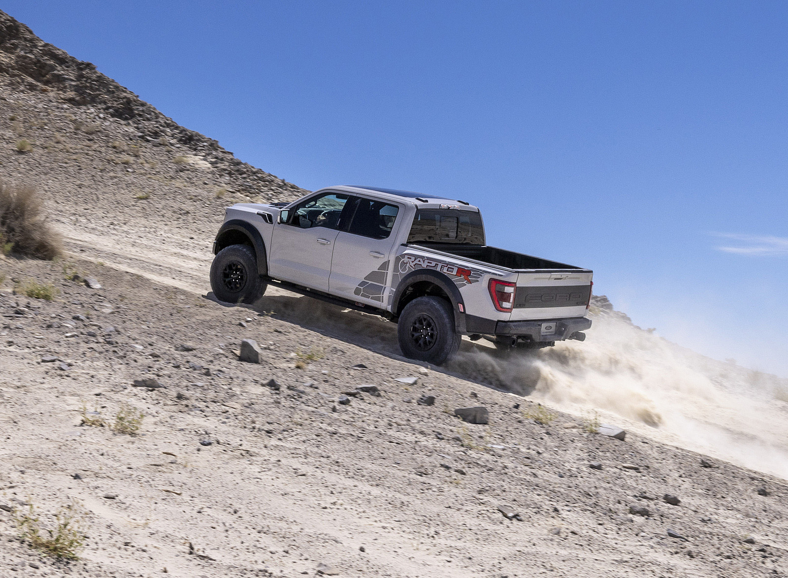 2023 Ford F-150 Raptor R Rear Three-Quarter Wallpapers  (6)