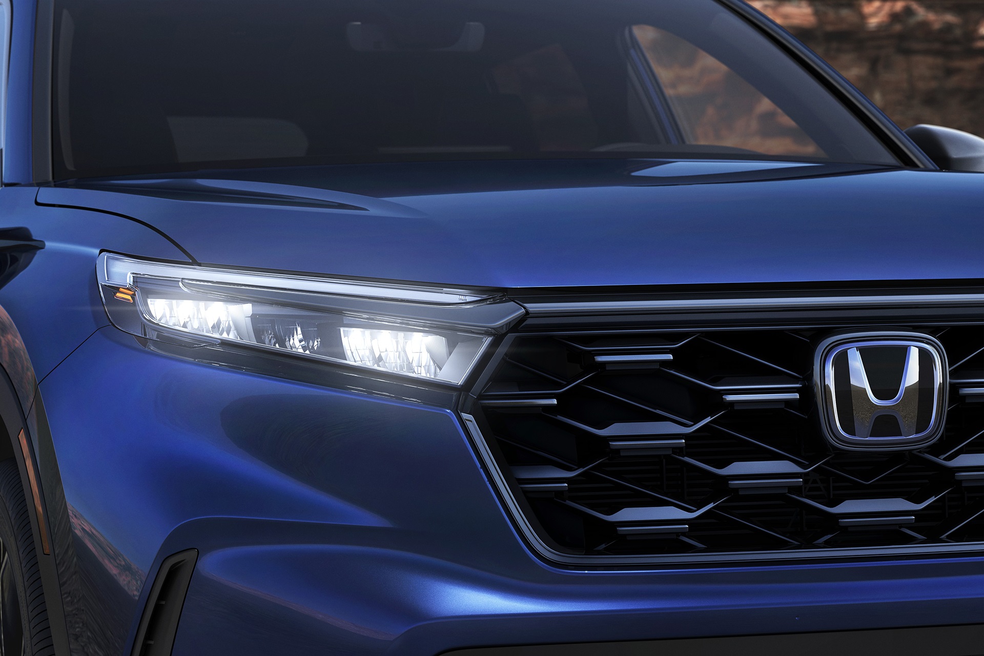 2023 Honda CR-V Sport Touring Grille Wallpapers (8)