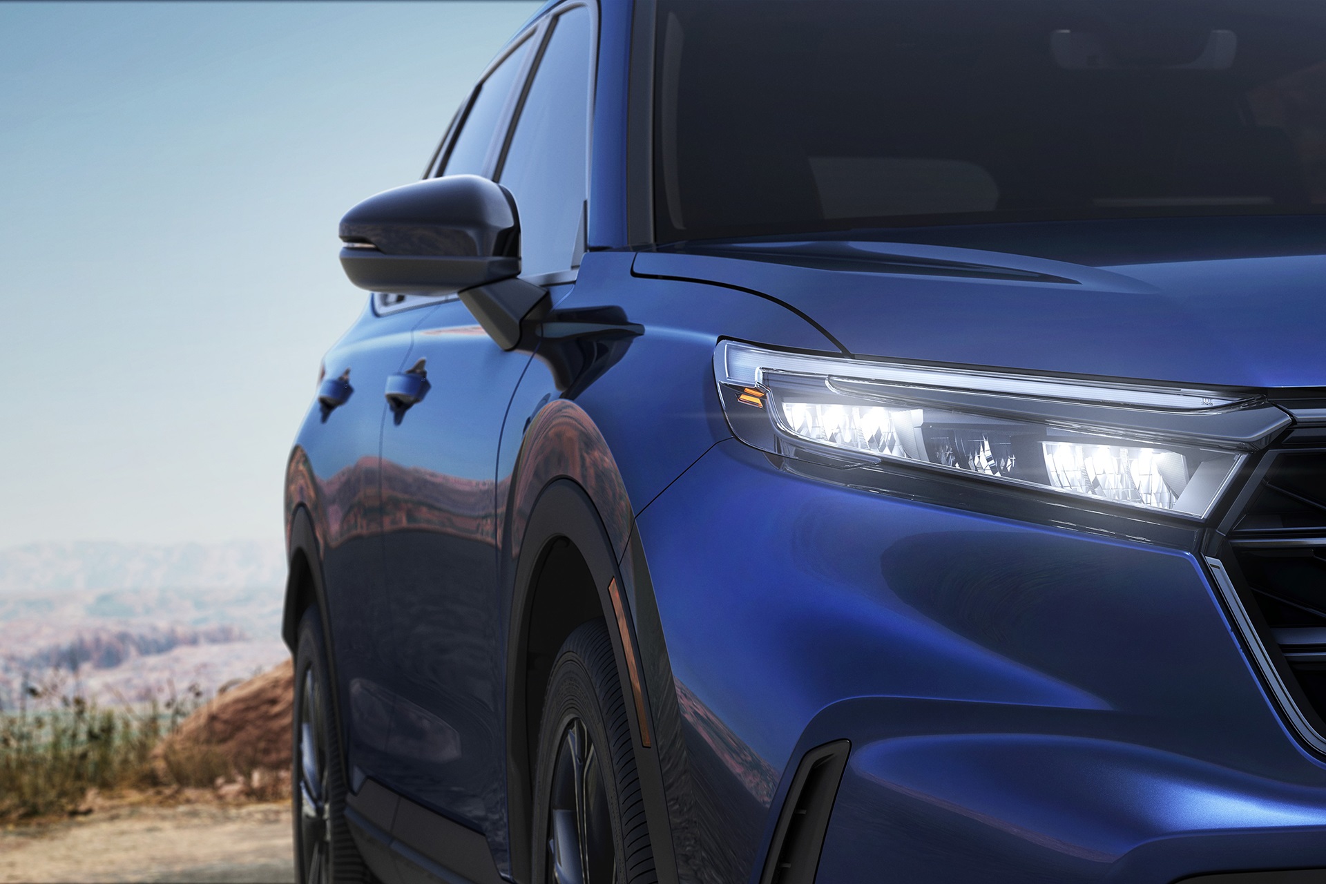 2023 Honda CR-V Sport Touring Headlight Wallpapers (9)