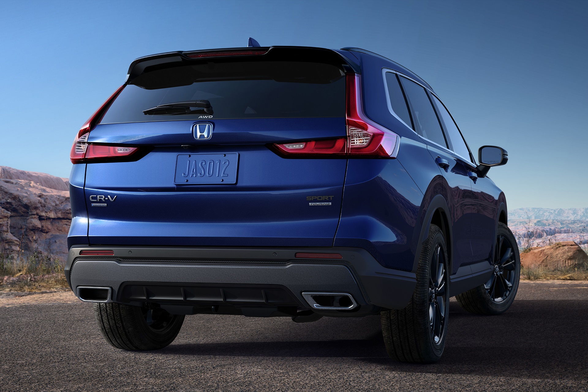 2023 Honda CR-V Sport Touring Rear Wallpapers (5)