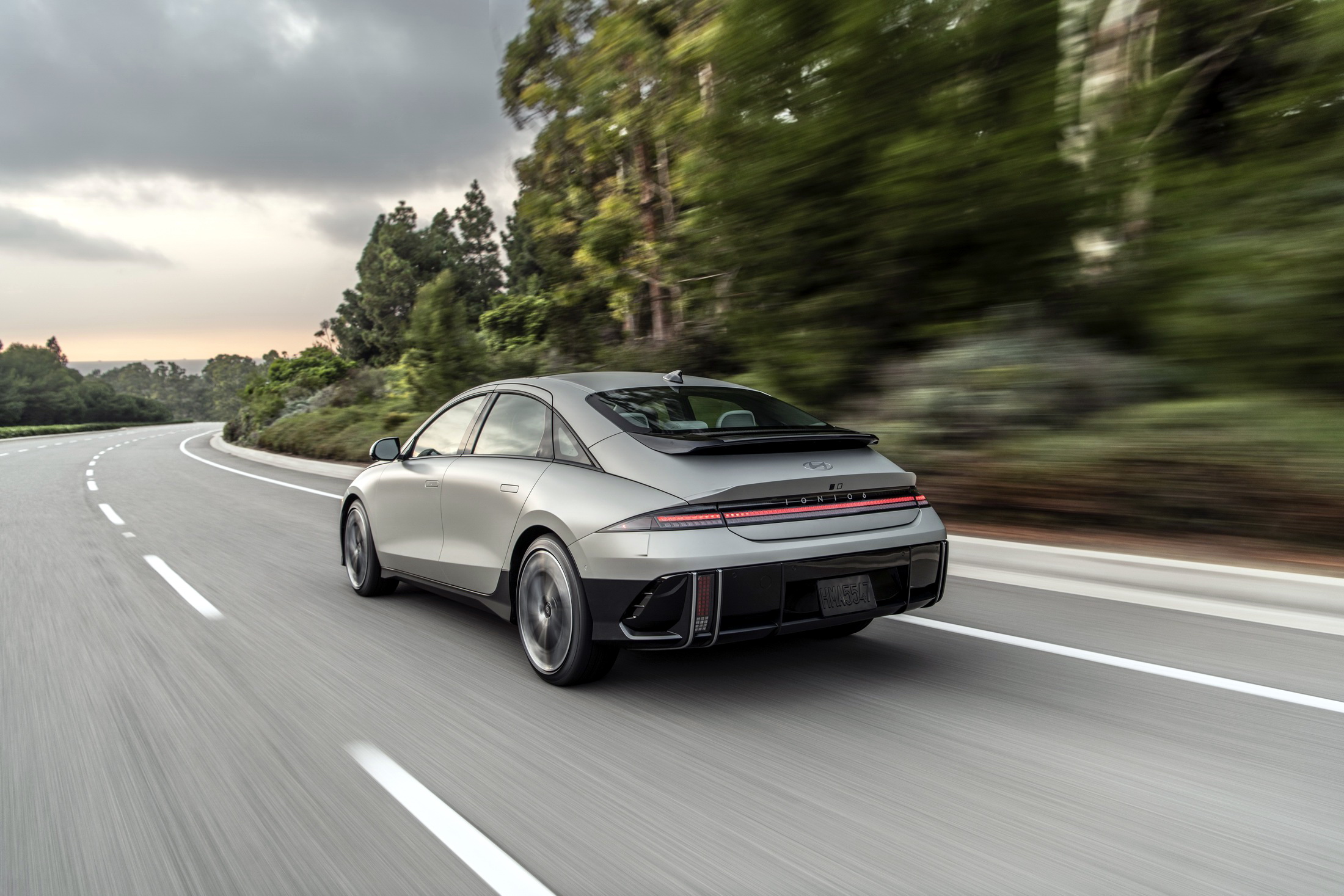 2023 Hyundai Ioniq 6 Rear Three-Quarter Wallpapers (3)
