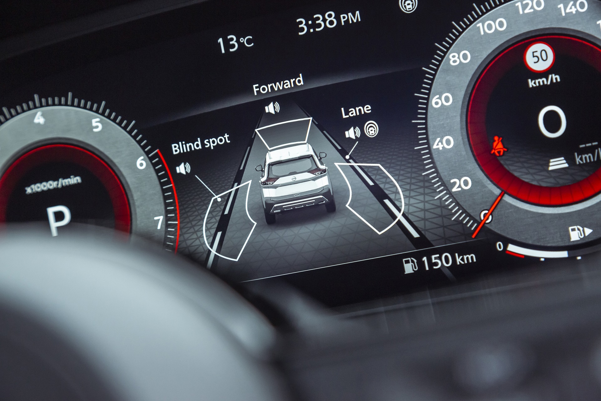 2023 Nissan X-Trail AU version Digital Instrument Cluster Wallpapers (14)