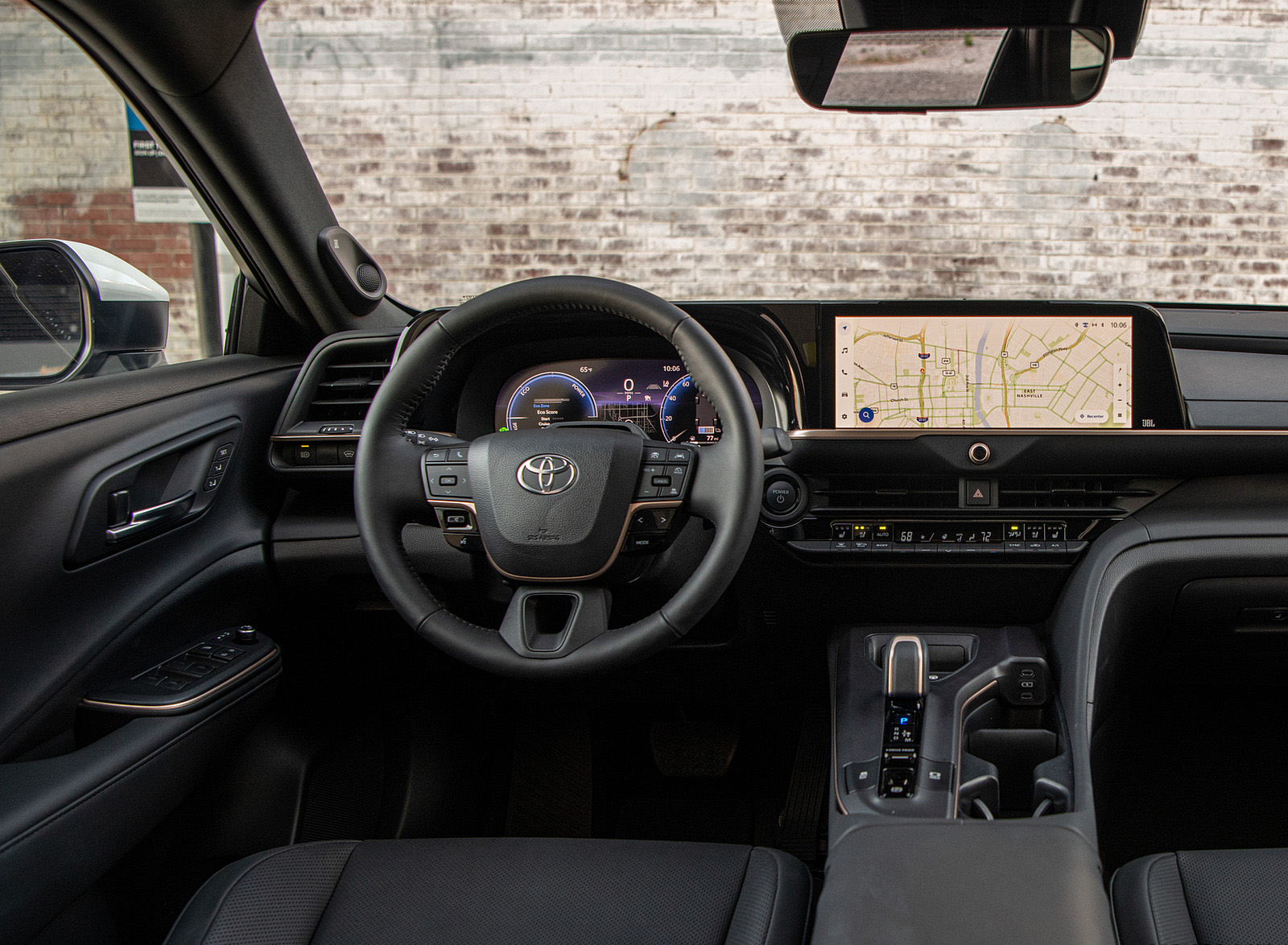 2023 Toyota Crown Platinum (Color: Oxygen White) Interior Cockpit Wallpapers (12)