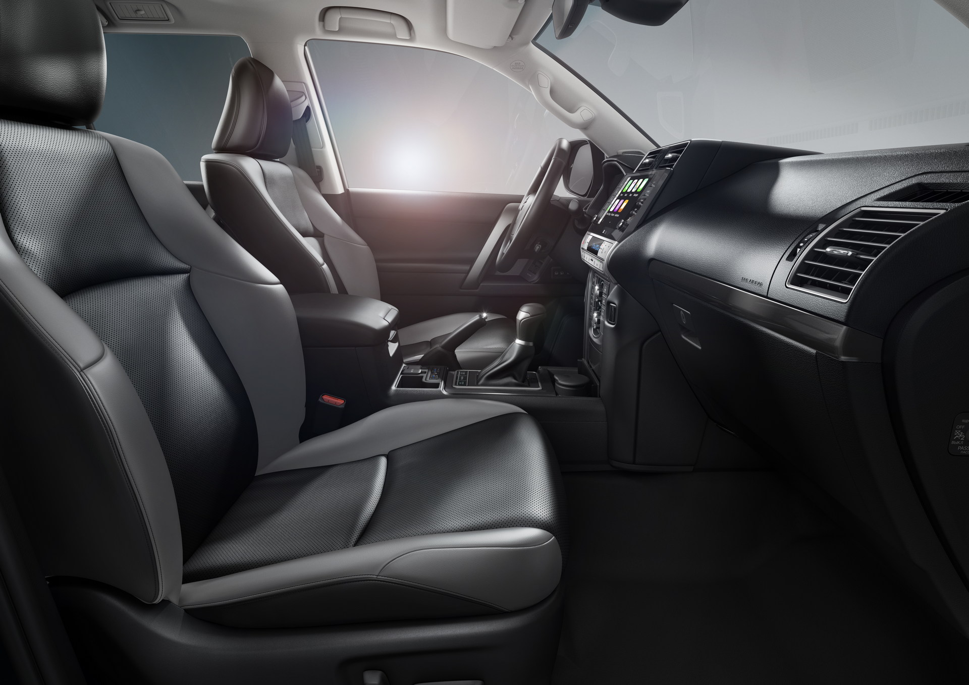 2023 Toyota Land Cruiser Matt Black Edition Interior Wallpapers (2)