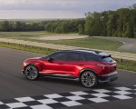 2024 Chevrolet Blazer EV SS (Color: Radiant Red Tintcoat) Rear Three-Quarter Wallpapers 150x120 (5)