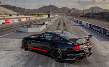 2022 Ford Mustang Shelby GT500 Code Red Rear Three-Quarter Wallpapers 450x275 (6)