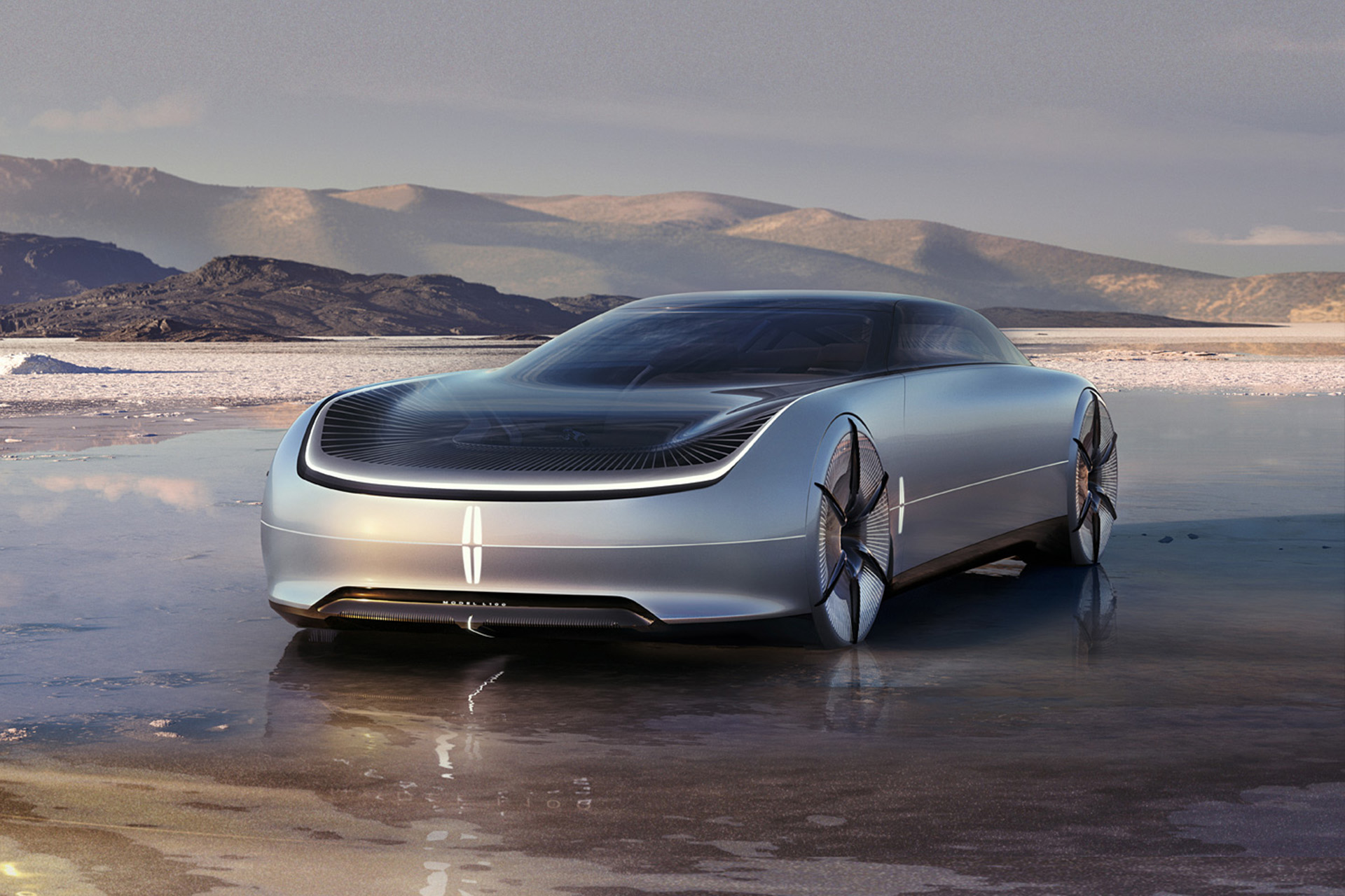 2022 Lincoln Model L100 Concept Front Three-Quarter Wallpapers (1)