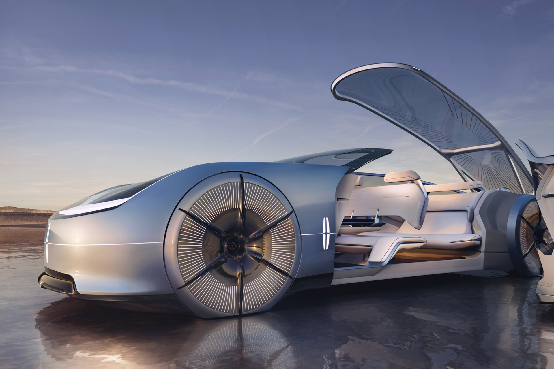 2022 Lincoln Model L100 Concept Front Three-Quarter Wallpapers (8)