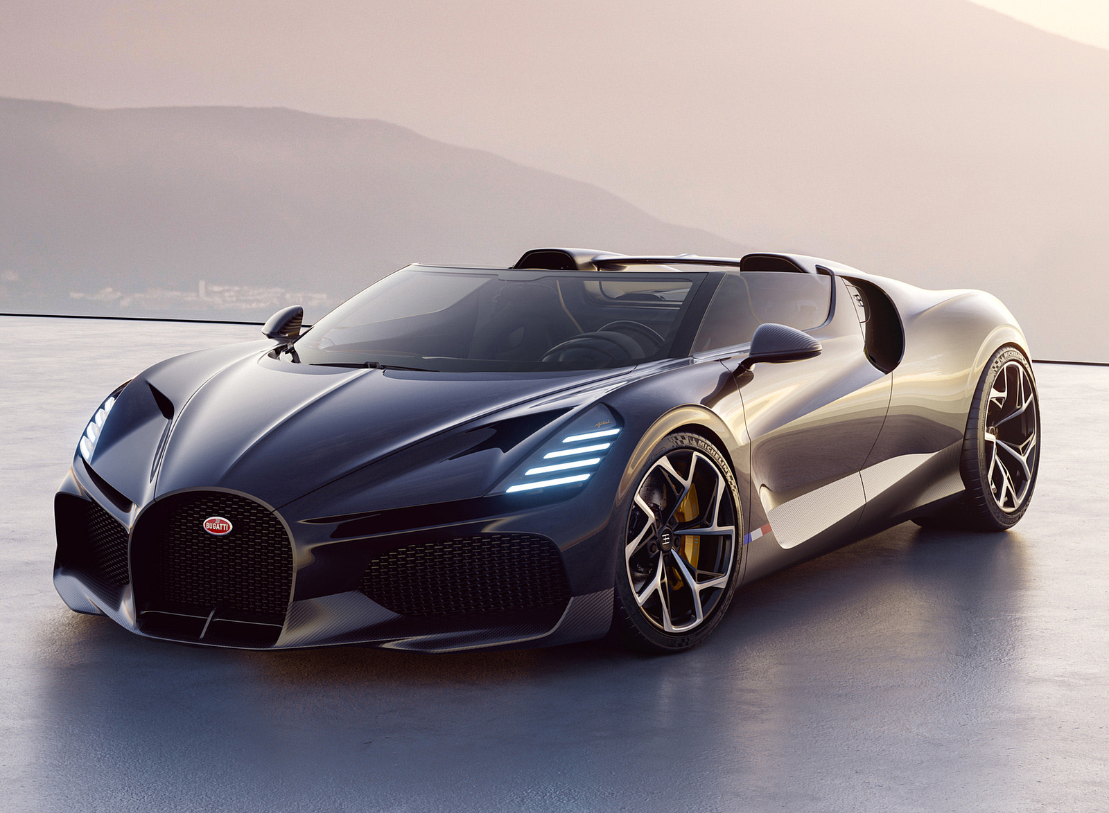 2023 Bugatti W16 Mistral Front Three-Quarter Wallpapers (8)