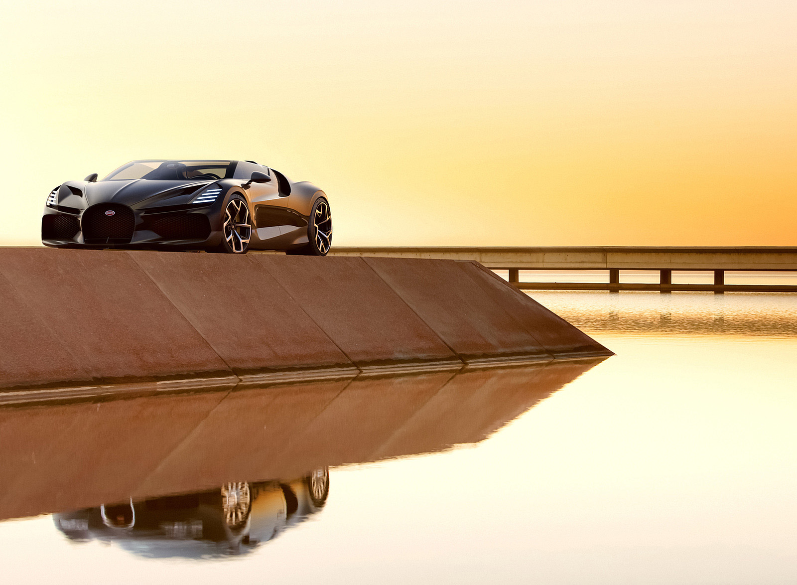 2023 Bugatti W16 Mistral Front Three-Quarter Wallpapers (6)