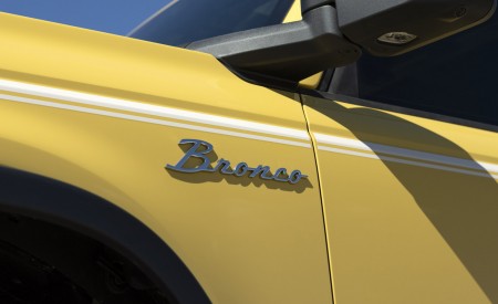2023 Ford Bronco Heritage Edition (Color: Yellowstone Metallic) Detail Wallpapers 450x275 (5)
