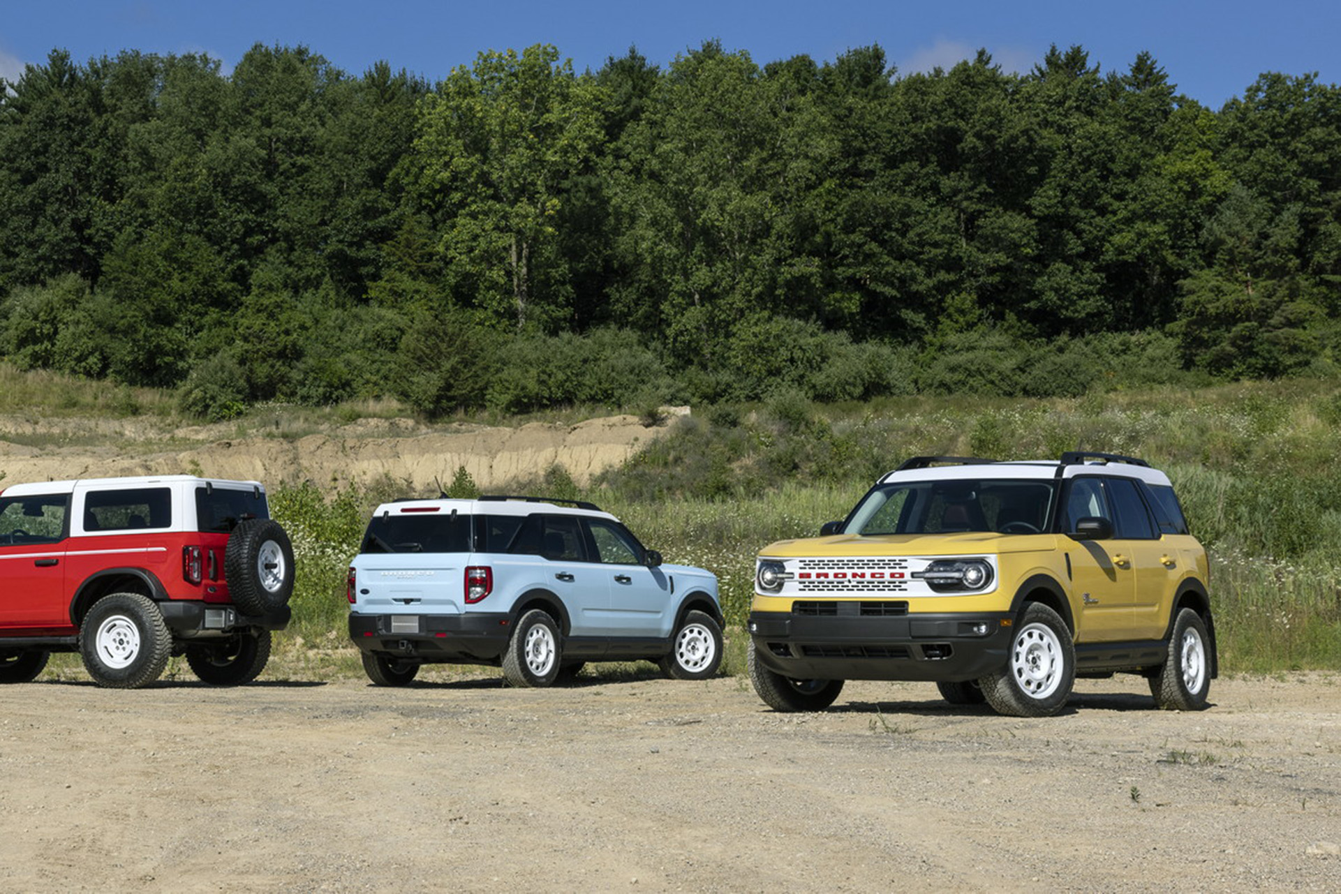 2023 Ford Bronco Sport Heritage Edition Lineup Wallpapers (15)