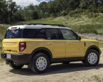 2023 Ford Bronco Sport Heritage Edition (Color: Yellowstone Metallic) Rear Three-Quarter Wallpapers 150x120 (11)