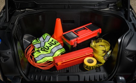 2023 Ford F-150 Lightning Pro Special Service Vehicle Front Storage Area Wallpapers 450x275 (4)