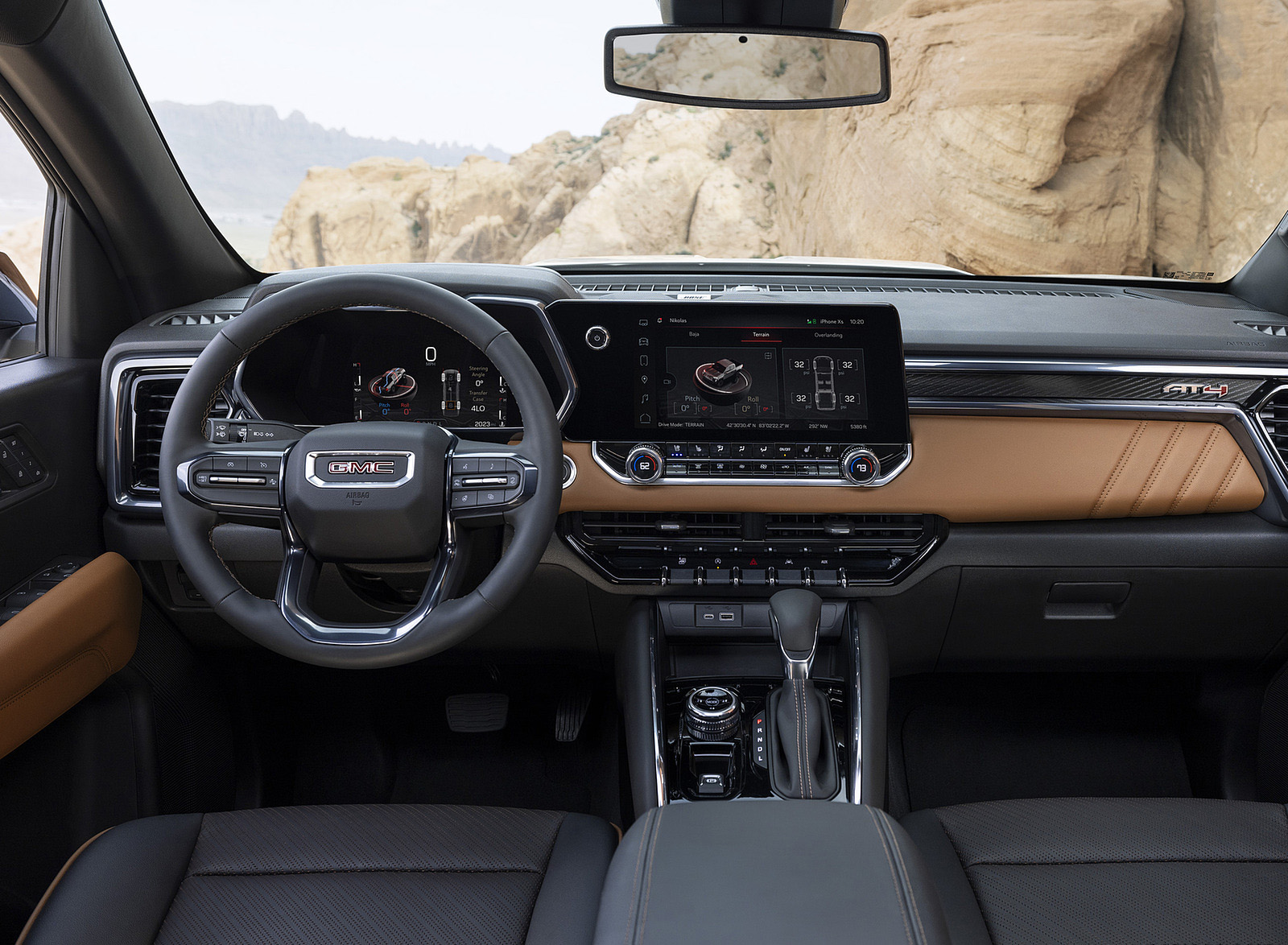 2023 GMC Canyon AT4 Interior Cockpit Wallpapers (11)