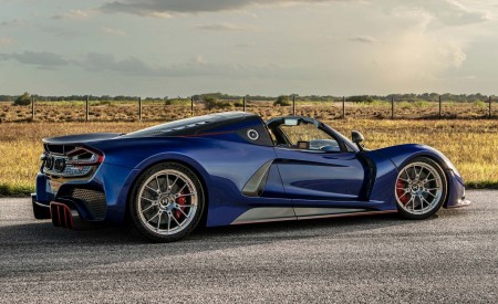2023 Hennessey Venom F5 Roadster Rear Three-Quarter Wallpapers 450x275 (9)