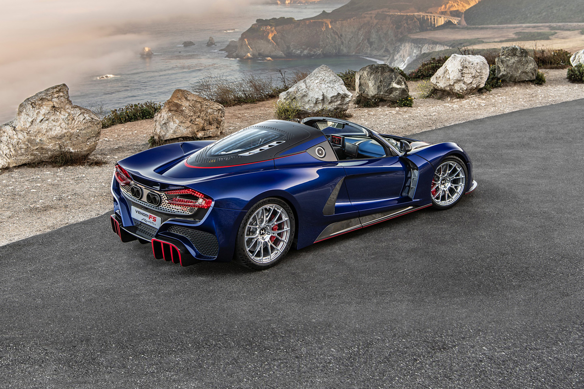 2023 Hennessey Venom F5 Roadster Rear Three-Quarter Wallpapers (3)