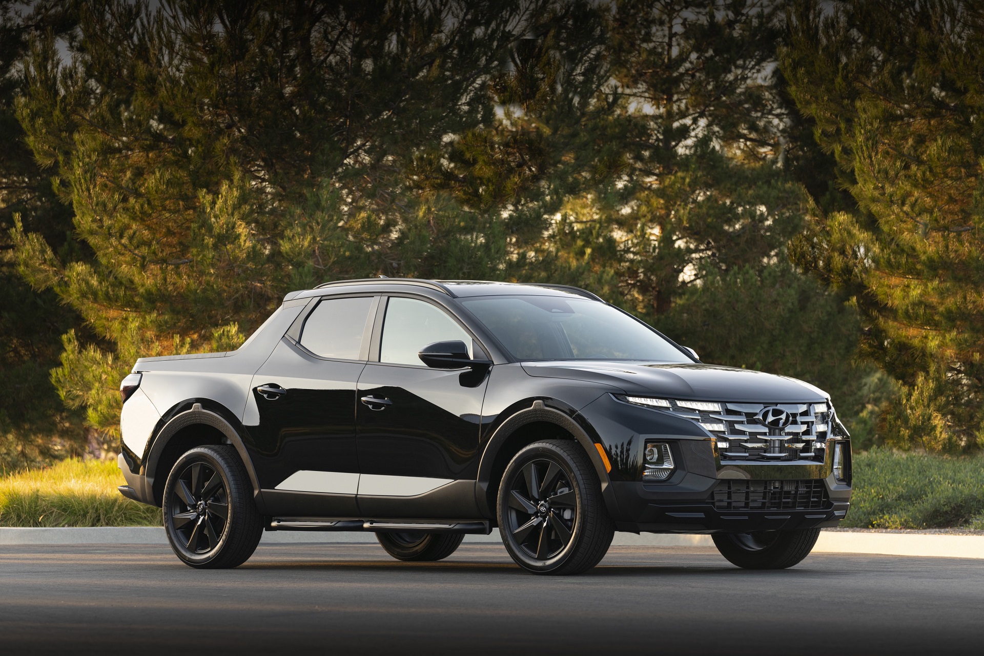 2023 Hyundai Santa Cruz Night Front Three-Quarter Wallpapers  (8)