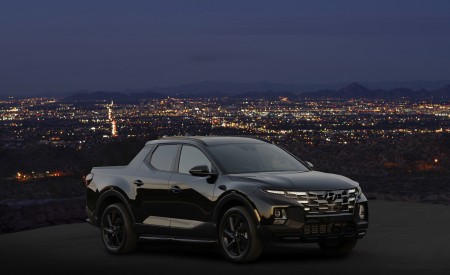 2023 Hyundai Santa Cruz Night Front Three-Quarter Wallpapers 450x275 (13)