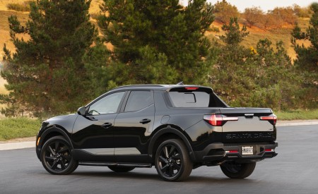 2023 Hyundai Santa Cruz Night Rear Three-Quarter Wallpapers 450x275 (12)