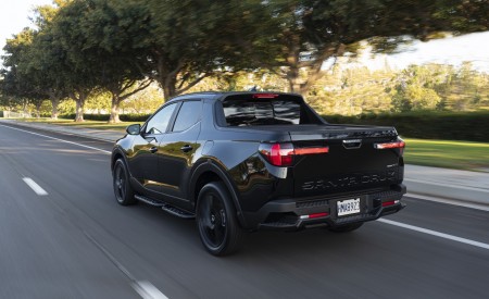 2023 Hyundai Santa Cruz Night Rear Three-Quarter Wallpapers 450x275 (4)