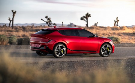 2023 Kia EV6 GT Rear Three-Quarter Wallpapers 450x275 (3)