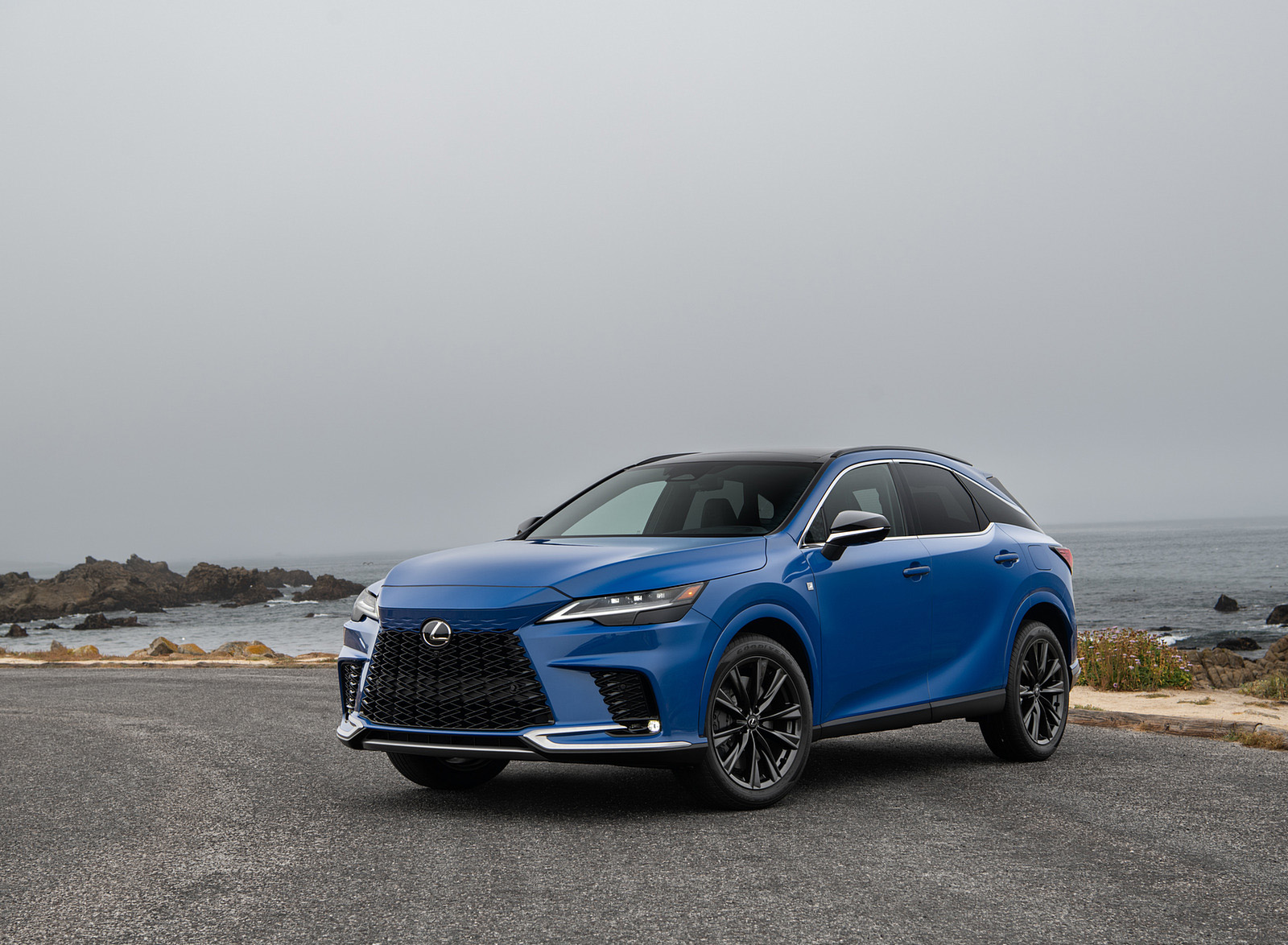 2023 Lexus RX 350 F SPORT AWD (Color: Heat Blue) Front Three-Quarter Wallpapers (9)