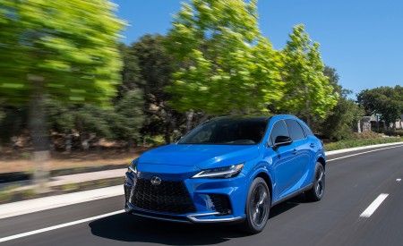 2023 Lexus RX 350 F SPORT AWD (Color: Heat Blue) Front Wallpapers 450x275 (4)