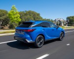 2023 Lexus RX 350 F SPORT AWD (Color: Heat Blue) Rear Three-Quarter Wallpapers 150x120 (6)