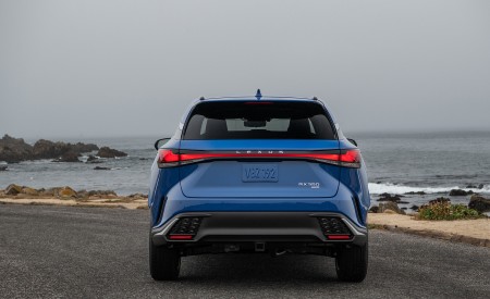 2023 Lexus RX 350 F SPORT AWD (Color: Heat Blue) Rear Wallpapers 450x275 (13)