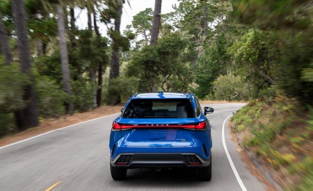 2023 Lexus RX 350 F SPORT AWD (Color: Heat Blue) Rear Wallpapers 450x275 (2)