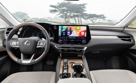 2023 Lexus RX 350h AWD (Color: Red Mica) Interior Cockpit Wallpapers 450x275 (23)