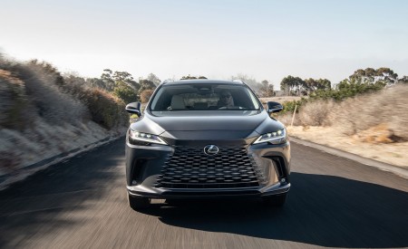 2023 Lexus RX 450h+ Luxury PHEV (Color: Sonic Grey) Front Wallpapers 450x275 (14)