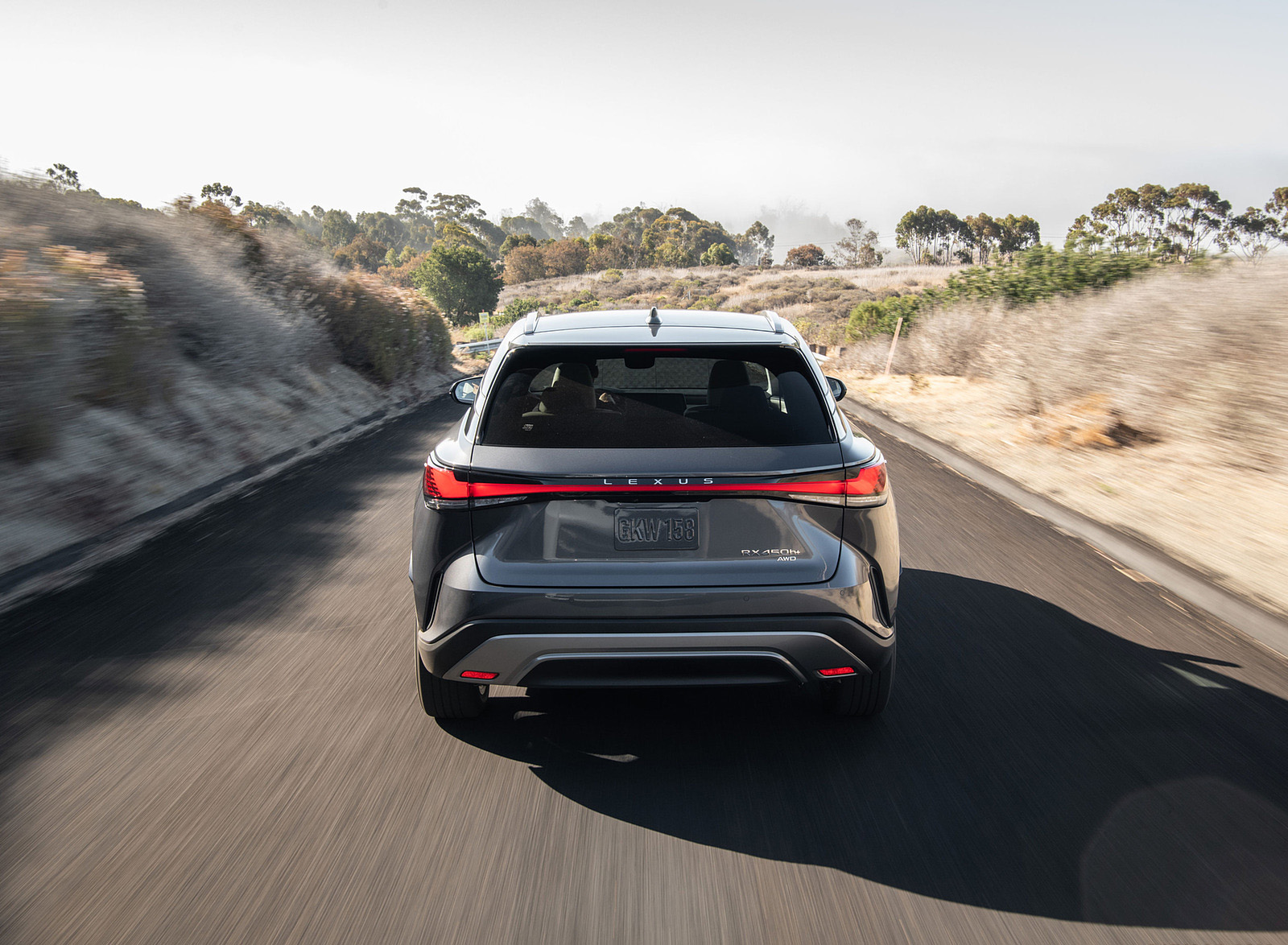 2023 Lexus RX 450h+ Luxury PHEV (Color: Sonic Grey) Rear Wallpapers (13)